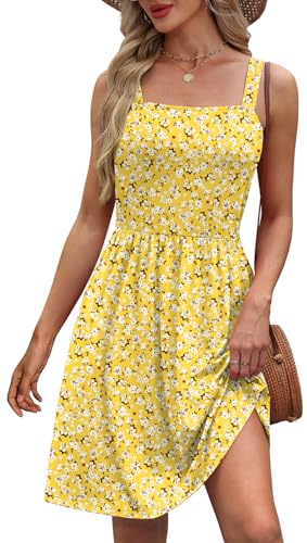 WIHOLL Summer Dresses for Women 2025 Curvy Fahion Floral Sundresses Beach Vacation Clothes